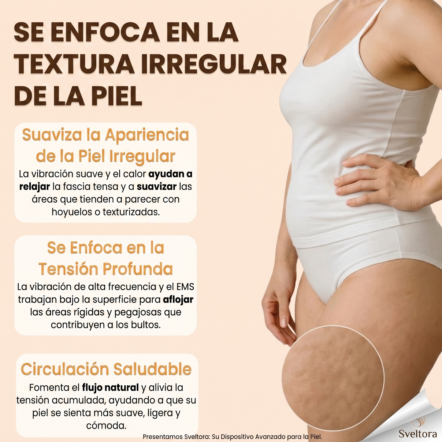 Masajeador anticelulítico | Sveltora