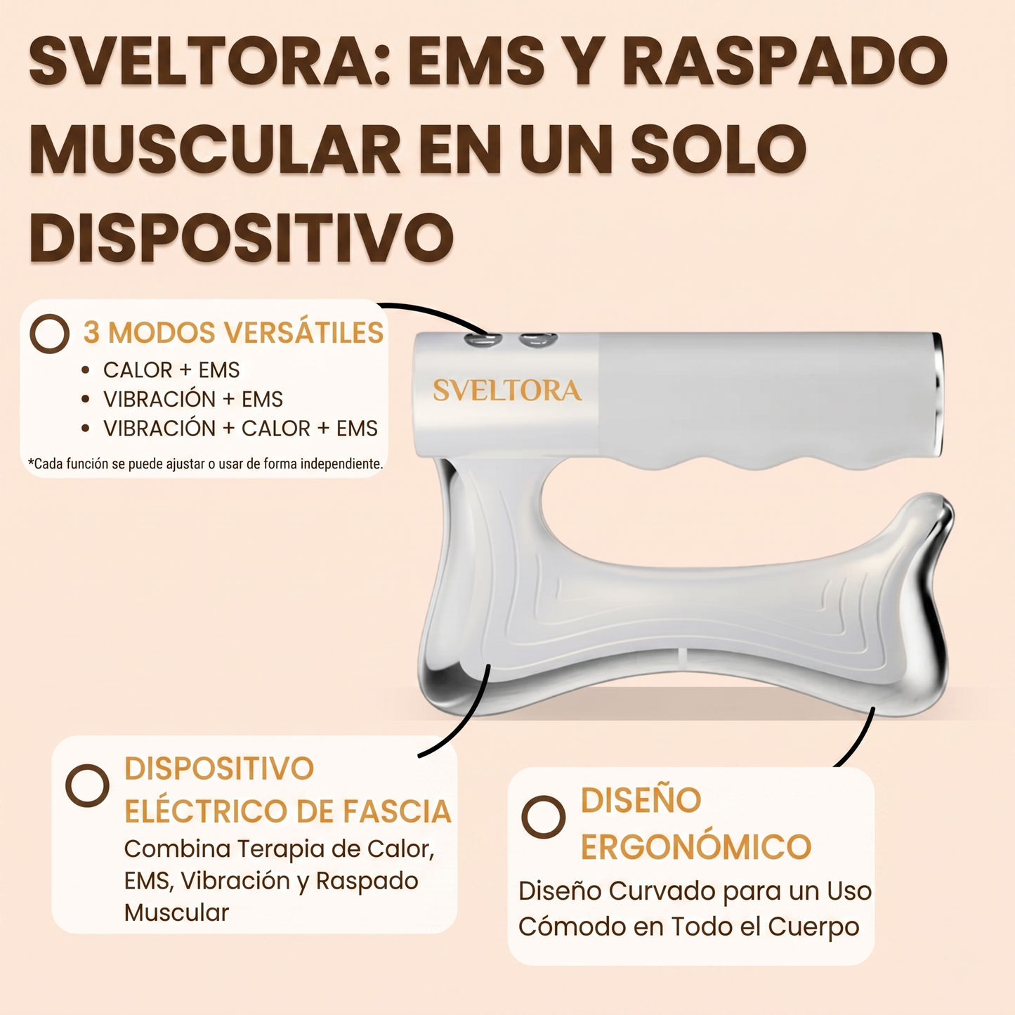 Masajeador anticelulítico | Sveltora